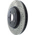 127.63061R by CENTRIC - Slotted Drilled Rotor