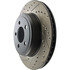 127.63062R by CENTRIC - Slotted Drilled Rotor