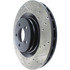Centric 127.63063CL Disc Brake Rotor Sportstop Cryo Drilled & Slotted Rotor, Left