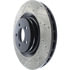 Centric 127.63063CR Disc Brake Rotor Sportstop Cryo Drilled & Slotted Rotor, Right