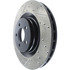 127.63063R by CENTRIC - Slotted Drilled Rotor