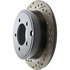 127.63066R by CENTRIC - Slotted Drilled Rotor