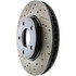 127.63068R by CENTRIC - Slotted Drilled Rotor