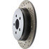 127.63040R by CENTRIC - Slotted Drilled Rotor