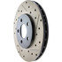 127.63041L by CENTRIC - Slotted Drilled Rotor