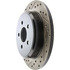 127.63054R by CENTRIC - Slotted Drilled Rotor
