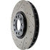 Centric 127.63080R Disc Brake Rotor Sport Drilled & Slotted Rotor, Right