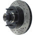 127.65040L by CENTRIC - Slotted Drilled Rotor