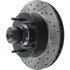 127.65040R by CENTRIC - Slotted Drilled Rotor