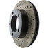 127.65041R by CENTRIC - Slotted Drilled Rotor