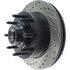 127.65046L by CENTRIC - Slotted Drilled Rotor