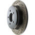 Centric 127.65052R Disc Brake Rotor Slotted Drilled Rotor