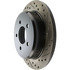 127.65052L by CENTRIC - Slotted Drilled Rotor