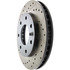 127.65062R by CENTRIC - Slotted Drilled Rotor