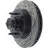 127.65076R by CENTRIC - Slotted Drilled Rotor