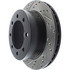 127.65078R by CENTRIC - Slotted Drilled Rotor