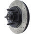 127.65080L by CENTRIC - Slotted Drilled Rotor