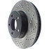 127.65082L by CENTRIC - Slotted Drilled Rotor