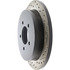 127.65085L by CENTRIC - Slotted Drilled Rotor