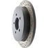 Centric 127.65085CR Disc Brake Rotor Sportstop Cryo Drilled & Slotted Rotor, Right
