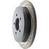 127.65085R by CENTRIC - Slotted Drilled Rotor