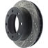 Centric 127.65086CR Disc Brake Rotor Sportstop Cryo Drilled & Slotted Rotor, Right