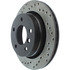 128.34044R by CENTRIC - Cross Drilled Rotor