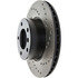 128.34045CL by CENTRIC - Sportstop Cryo Sport Drilled Rotor, Left