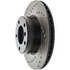 128.34045R by CENTRIC - Sport Cross Drilled Brake Rotor, Right