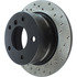 128.34047L by CENTRIC - Cross Drilled Rotor