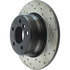 128.34051L by CENTRIC - Cross Drilled Rotor