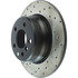 128.34051R by CENTRIC - Cross Drilled Rotor
