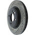 128.34067R by CENTRIC - Cross Drilled Rotor