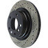 128.34078R by CENTRIC - Cross Drilled Rotor