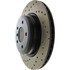 128.34080CR by CENTRIC - Sportstop Cryo Sport Drilled Rotor, Right