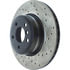 128.34095CL by CENTRIC - Sportstop Cryo Sport Drilled Rotor, Left
