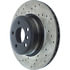 128.34095CR by CENTRIC - Sportstop Cryo Sport Drilled Rotor, Right