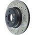 128.34095R by CENTRIC - Cross Drilled Rotor