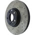 Centric 128.34096CR Disc Brake Rotor Sportstop Cryo Sport Drilled Rotor, Right