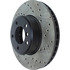 128.34070L by CENTRIC - Cross Drilled Rotor