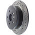 127.44134R by CENTRIC - Slotted Drilled Rotor