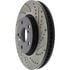 Centric 127.44140CL Disc Brake Rotor Sportstop Cryo Drilled & Slotted Rotor, Left
