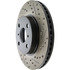 127.44143L by CENTRIC - Slotted Drilled Rotor