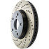 127.44147R by CENTRIC - Slotted Drilled Rotor