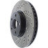 127.44160R by CENTRIC - Slotted Drilled Rotor