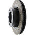 127.44162R by CENTRIC - Slotted Drilled Rotor