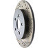 127.44165L by CENTRIC - Slotted Drilled Rotor