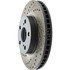 127.44172R by CENTRIC - Slotted Drilled Rotor