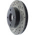 127.45034R by CENTRIC - Slotted Drilled Rotor