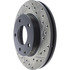 127.45048L by CENTRIC - Slotted Drilled Rotor